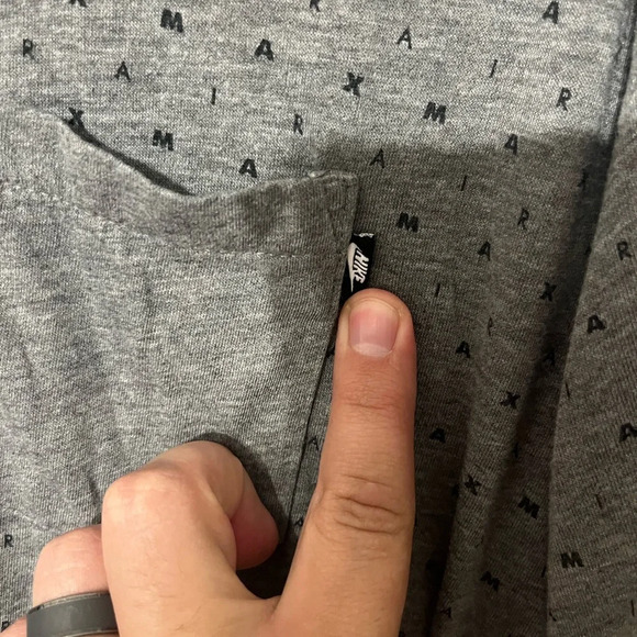 COPY - Nike Air Max Athletic T- Shirt - Picture 2 of 5